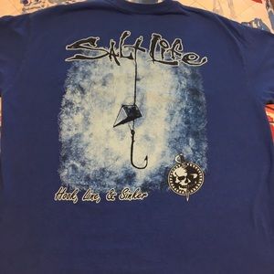 Salt Life tee with pocket